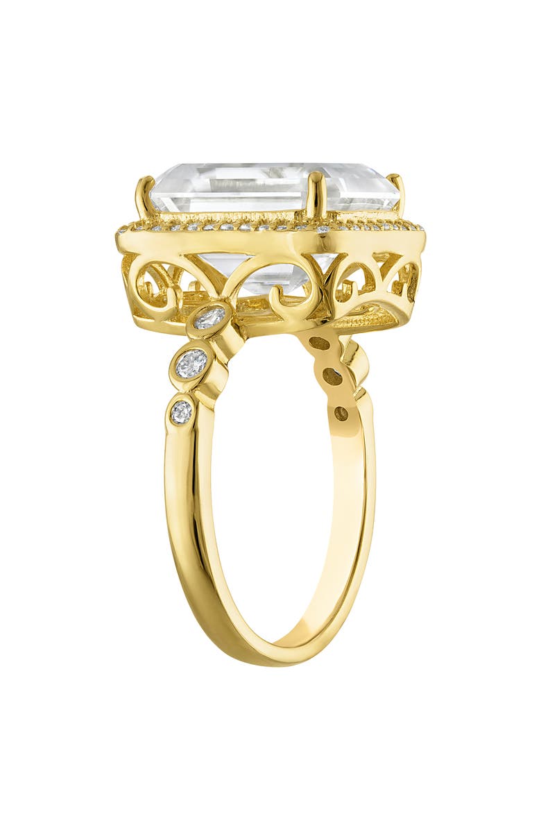 FZN Moissanite Ring, Alternate, color, Gold