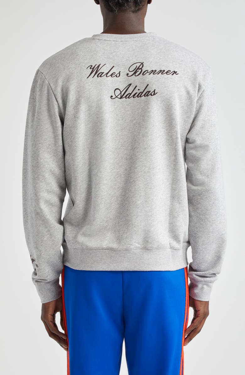 ADIDAS X WALES BONNER x Wales Bonner Trefoil Logo Sweatshirt, Alternate, color,