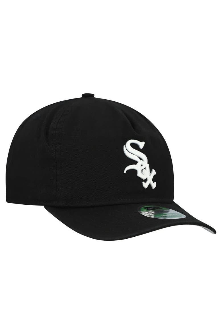 Men's New Era  Black Chicago White Sox Team 19TWENTY Adjustable Hat, Alternate, color, Black