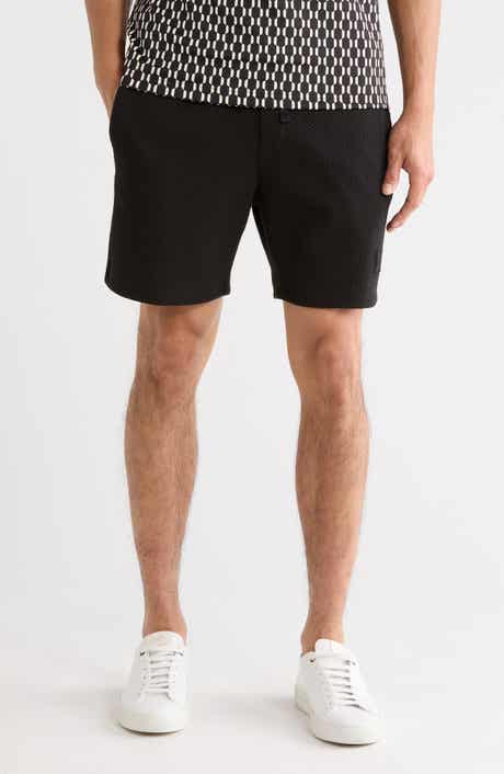 DENIM AND FLOWER Textured Pull-On Shorts