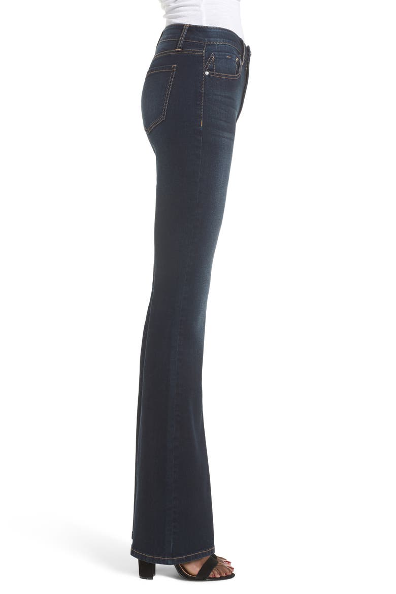 Flare Jeans, Alternate, color, DARK WASH
