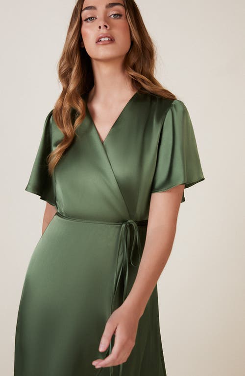 Rewritten Florence Waterfall Hem Dress