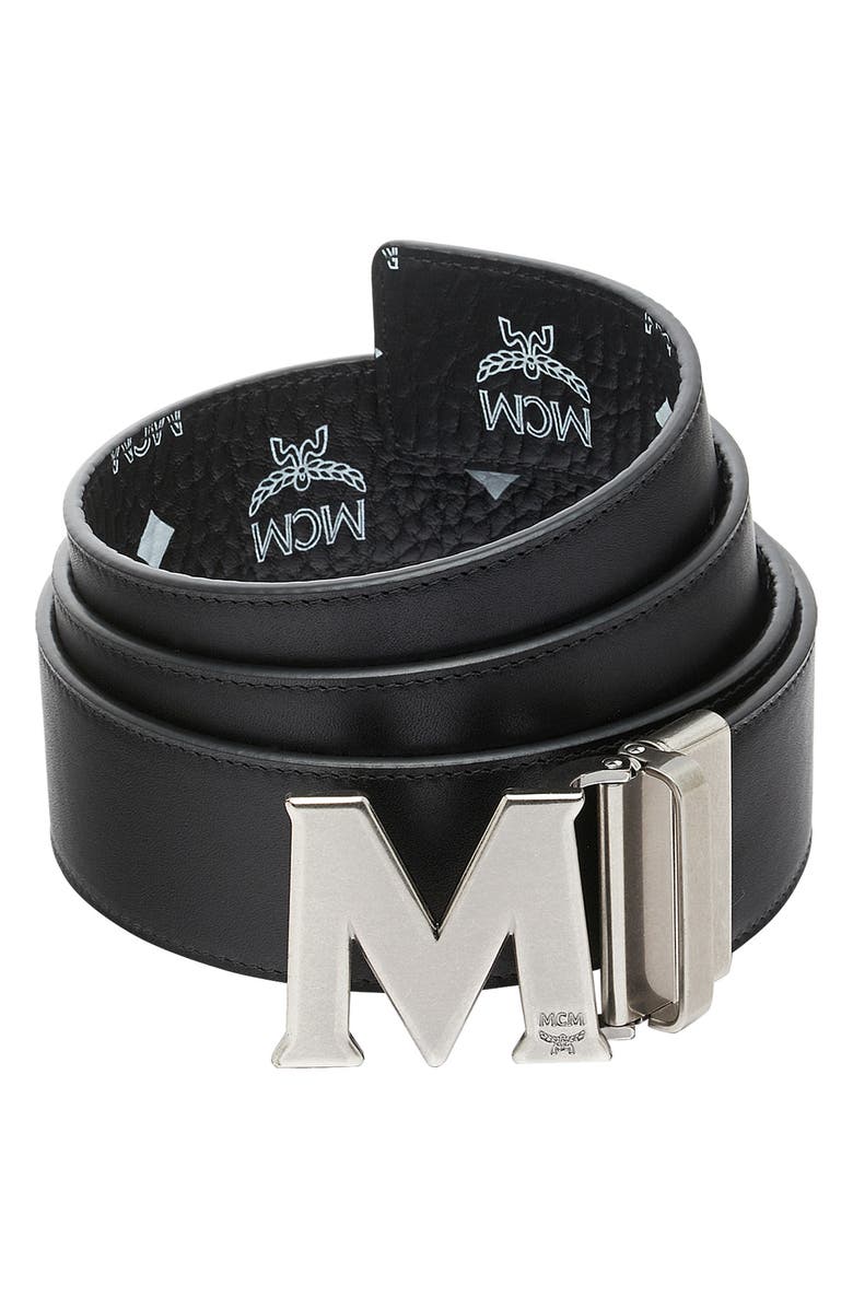 MCM Visetos Reversible Belt, Alternate, color, 