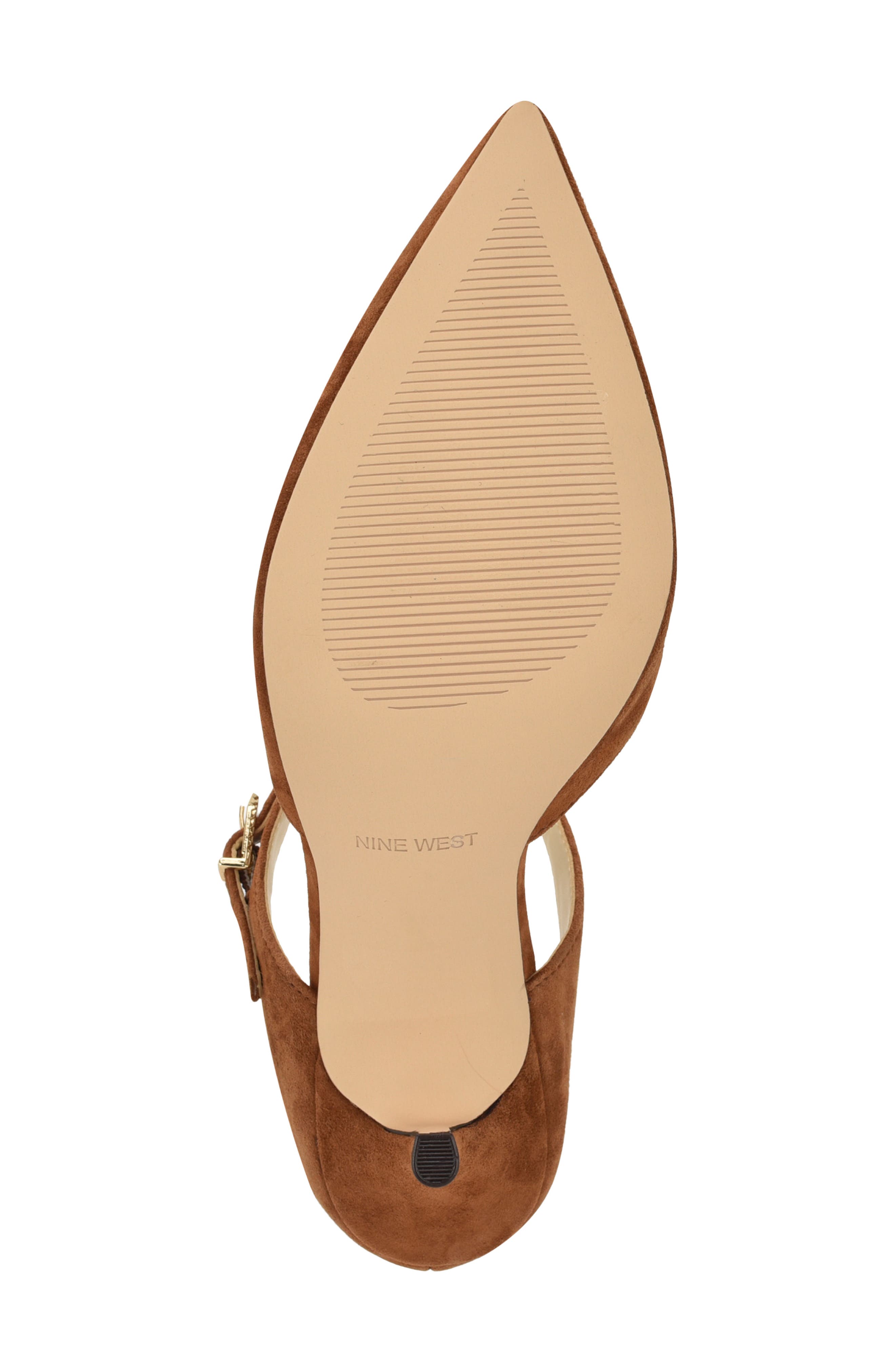 Nine West Danela Pointed Toe Mule, Alternate, color, Dark Natural