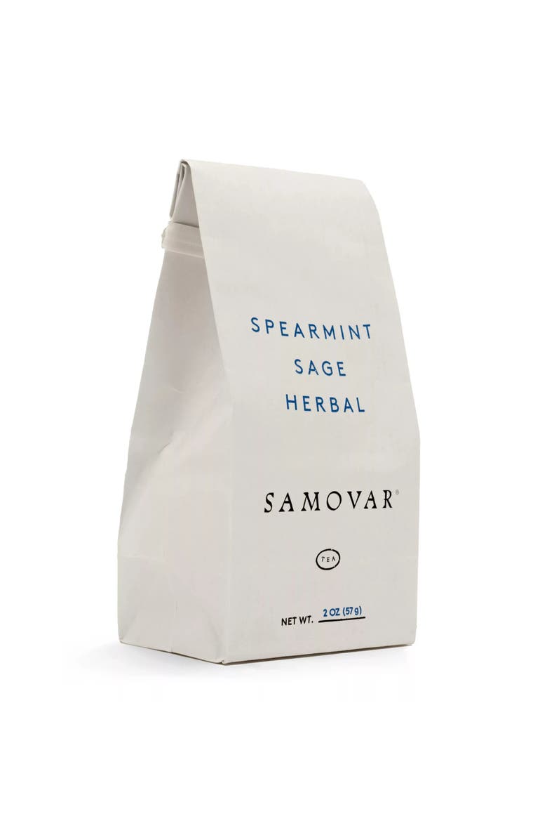 Samovar Tea Spearmint Sage Herbal Infusion, Organic, Main, color, 1 Lb Bulk Bag