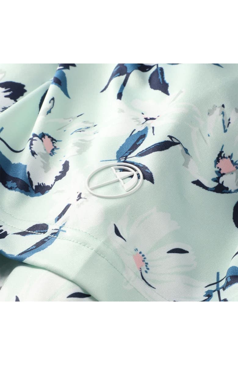 PUMA Men's Puma Mint Arnold Palmer MATTR Spring Florals Polo, Alternate, color, Mint