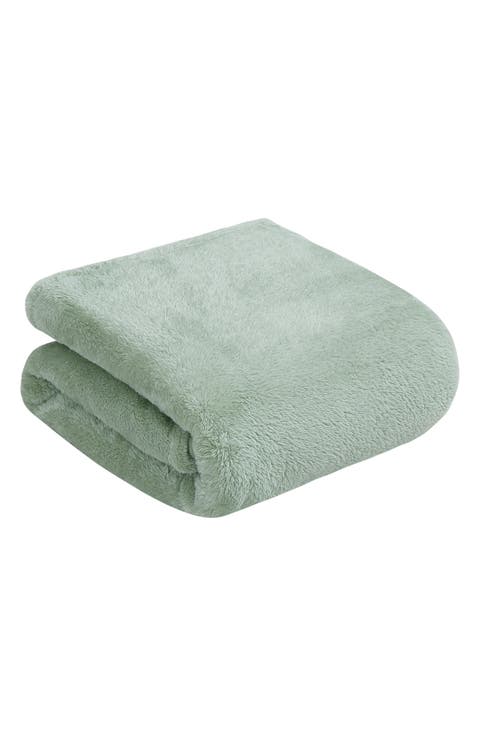 Oversize High Pile Fleece Throw Blanket