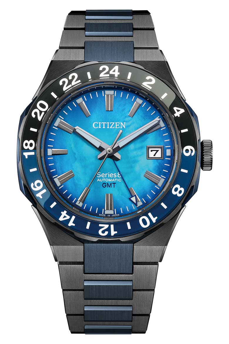 Series 8 880 GMT Automatic Two-Tone Bracelet Watch, 41mm, Main, color, TWO-TONE