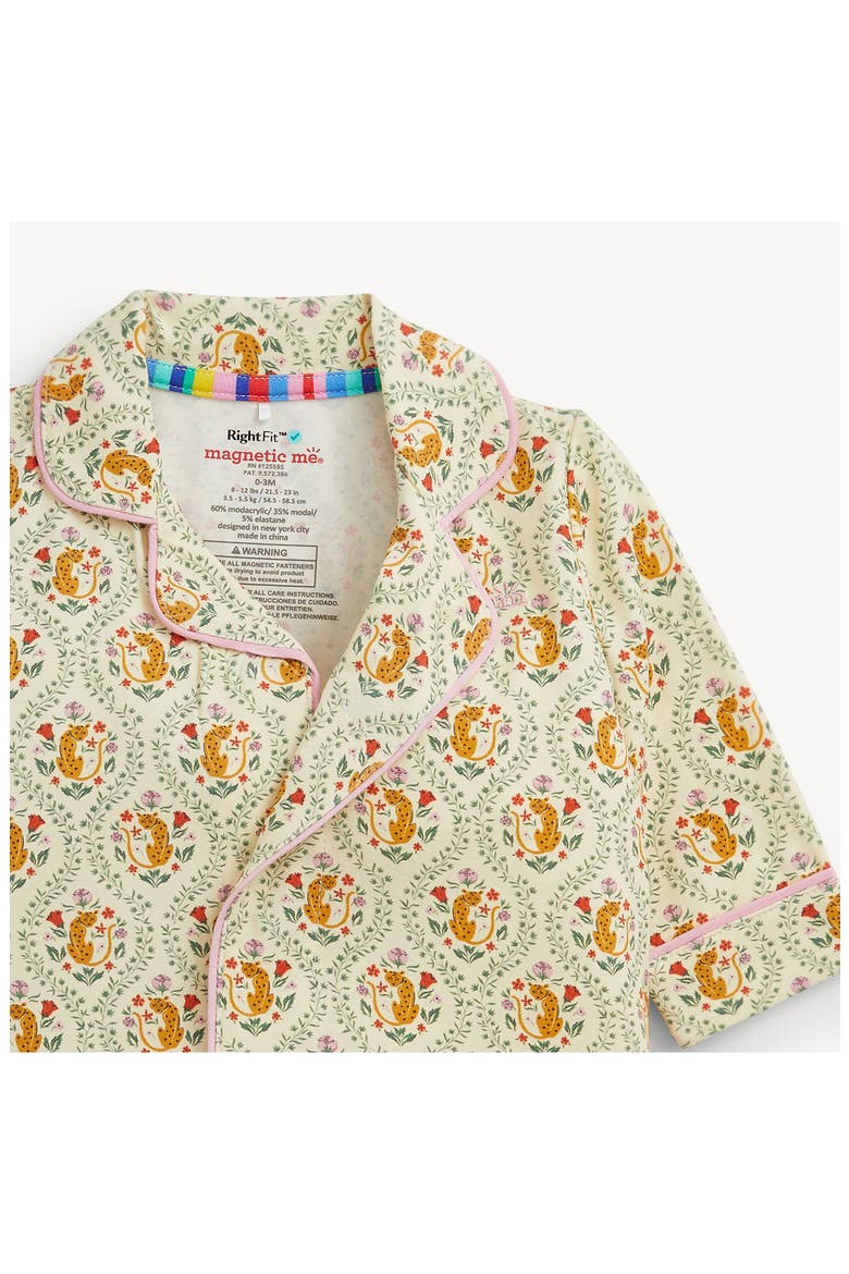 Kids' Fleur Sauvage Romper, Alternate, color, BEIGE