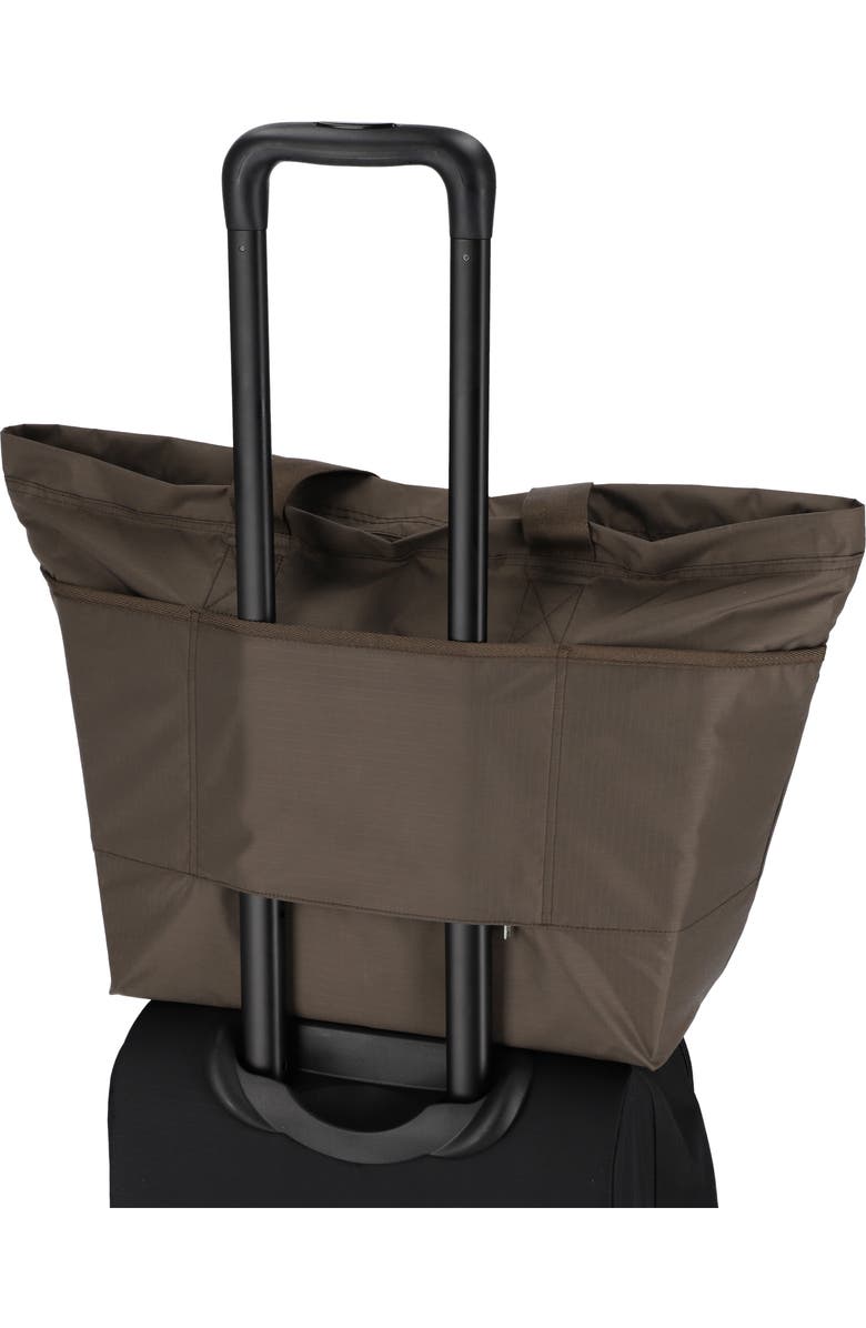 LeSportsac Carlin Zip Top Tote Bag, Alternate, color, Dark Chocolate