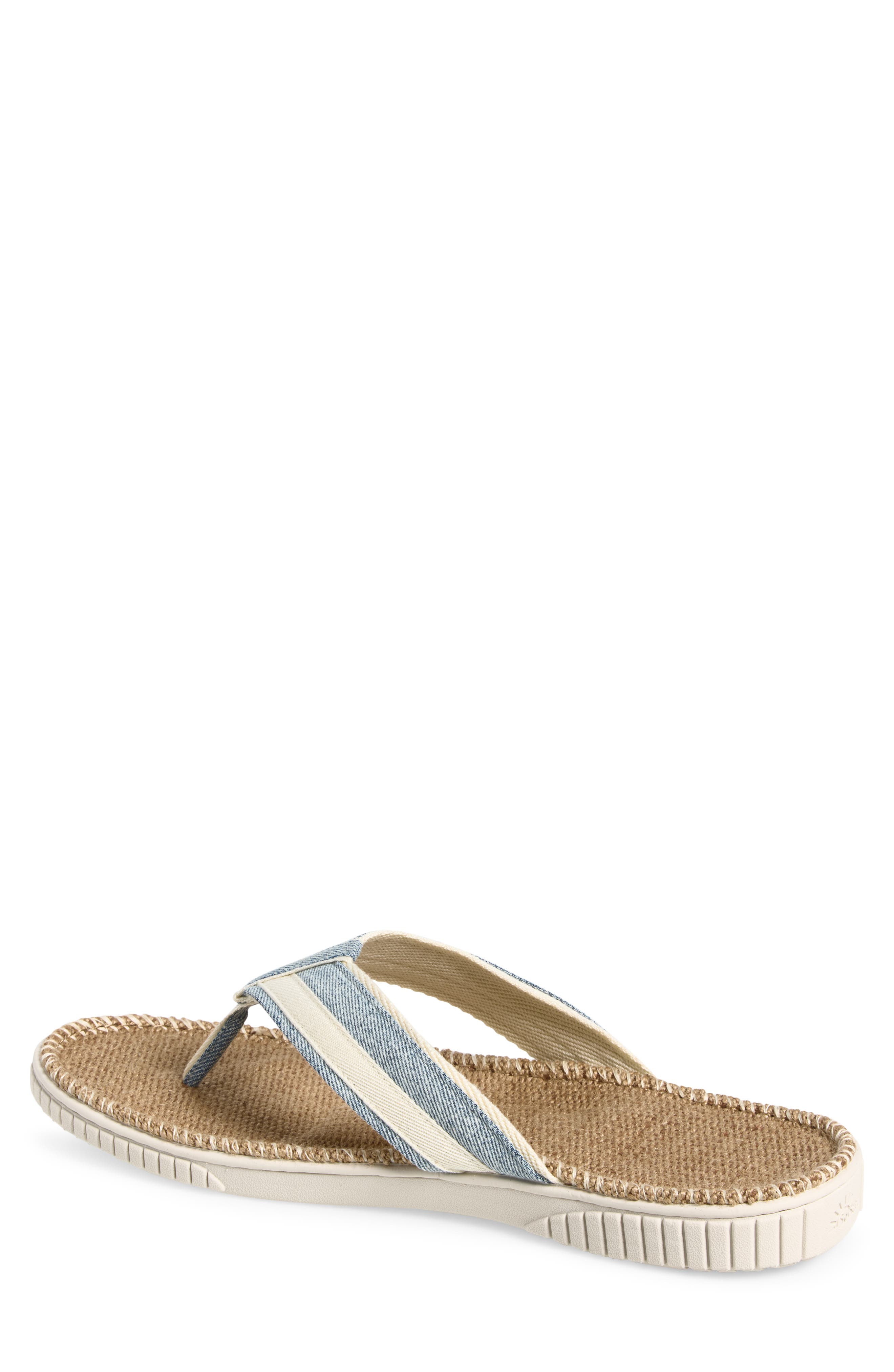 Raleigh Flip Flop, Alternate, color, WHITE