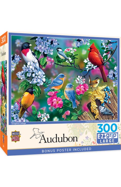 Songbird Collage 300 Piece Jigsaw Puzzle