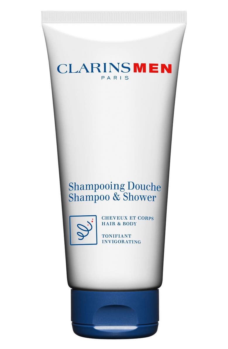 Clarins Men Shampoo & Shower Wash, Main, color,