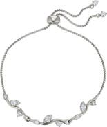 Nadri Whimsy Cubic Zirconia Bolo Bracelet