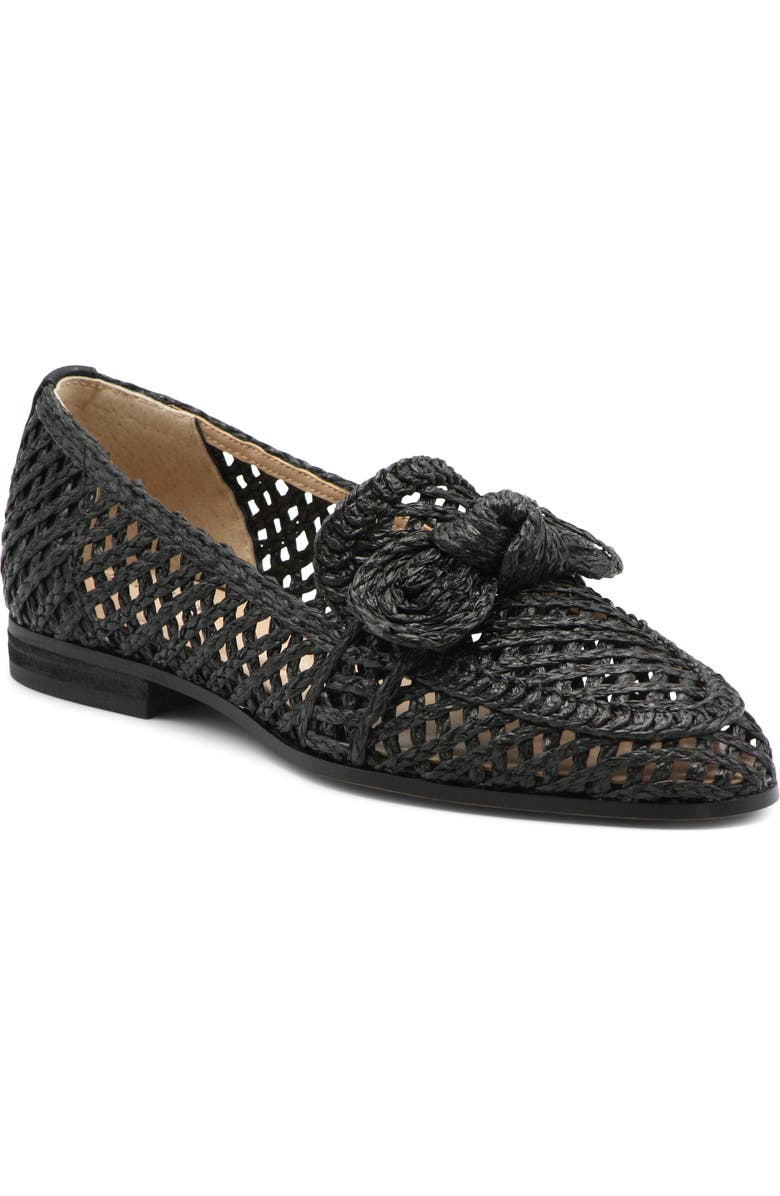 Charles David Finite Water Resistant Raffia Loafer, Main, color,