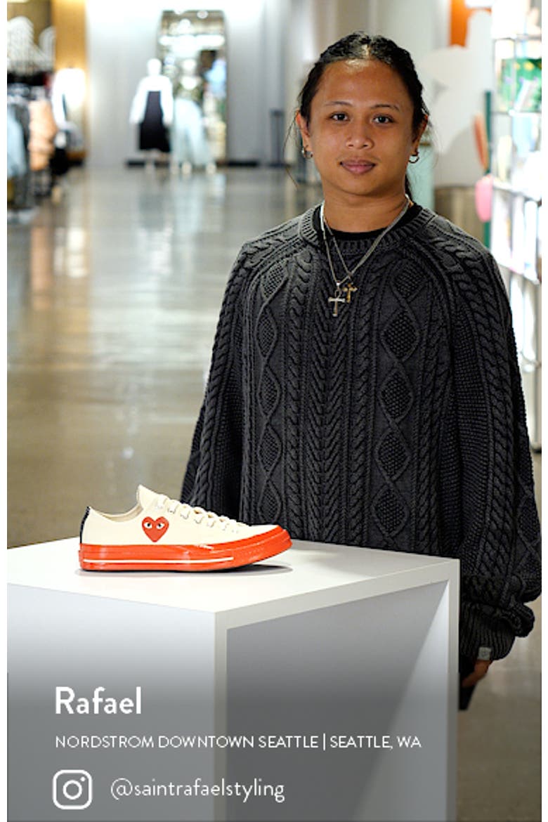 Comme des Garçons PLAY x Converse Chuck Taylor® Hidden Heart Red
