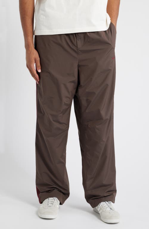 Y-3 x Wales Bonner Recycled Polyester Track Pants in Night Brown 