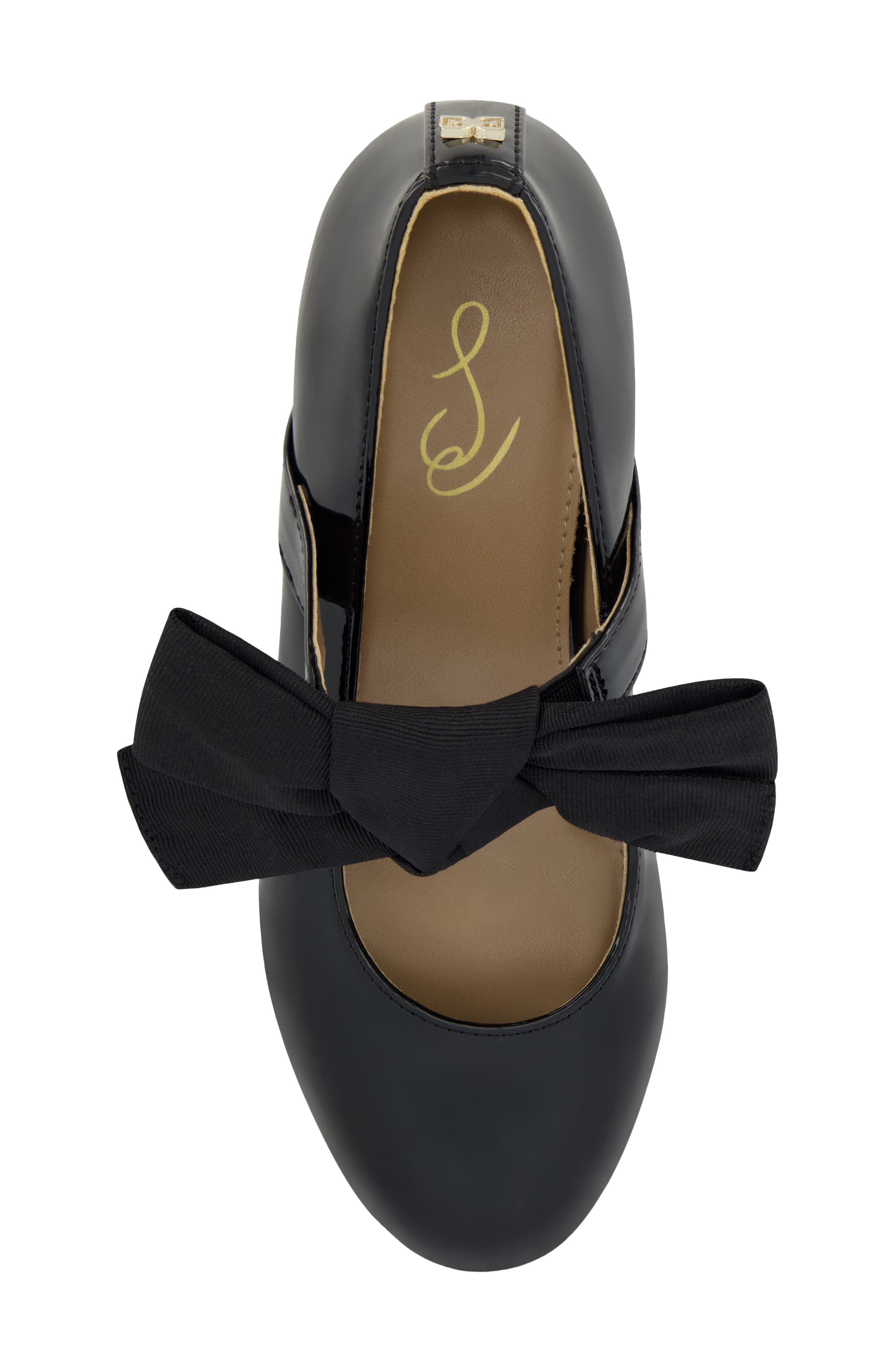 Kids' Bianca Teddy Dress Shoe, Alternate, color, BLACK
