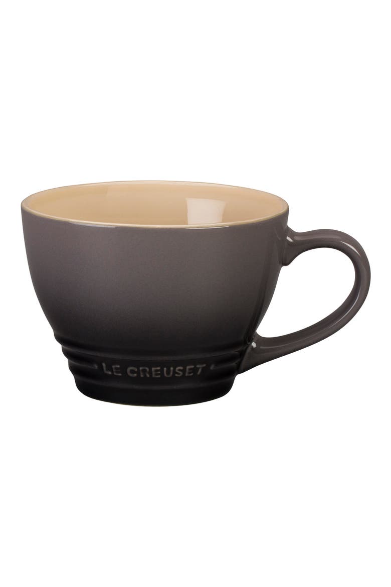 Bistro Stoneware Mug, Main, color, OYSTER