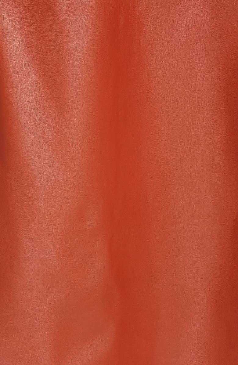 Rachel Comey Content Leather Skirt, Alternate, color,