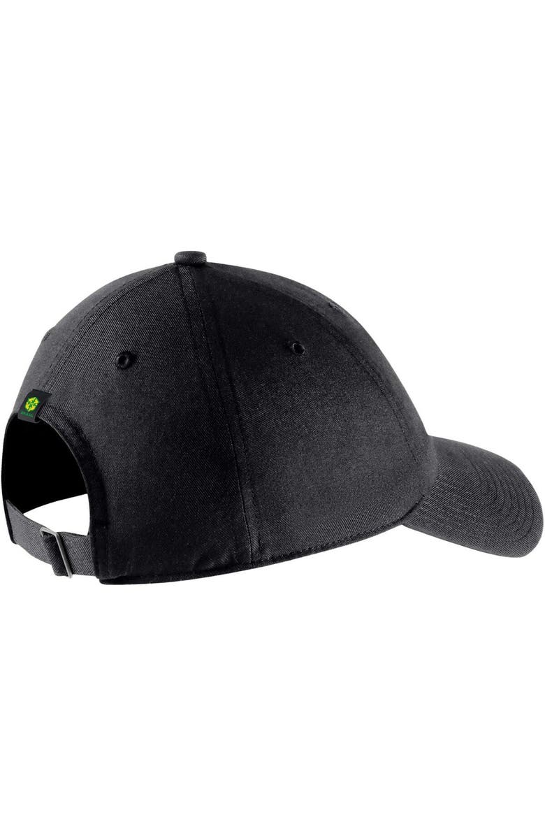 Nike Men's Nike Black Brazil National Team Campus Performance Adjustable Hat, Alternate, color,