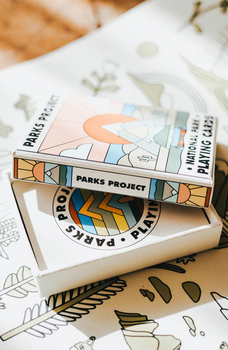 Parks Project Minimalist National Park Playing Cards, Alternate, color, 