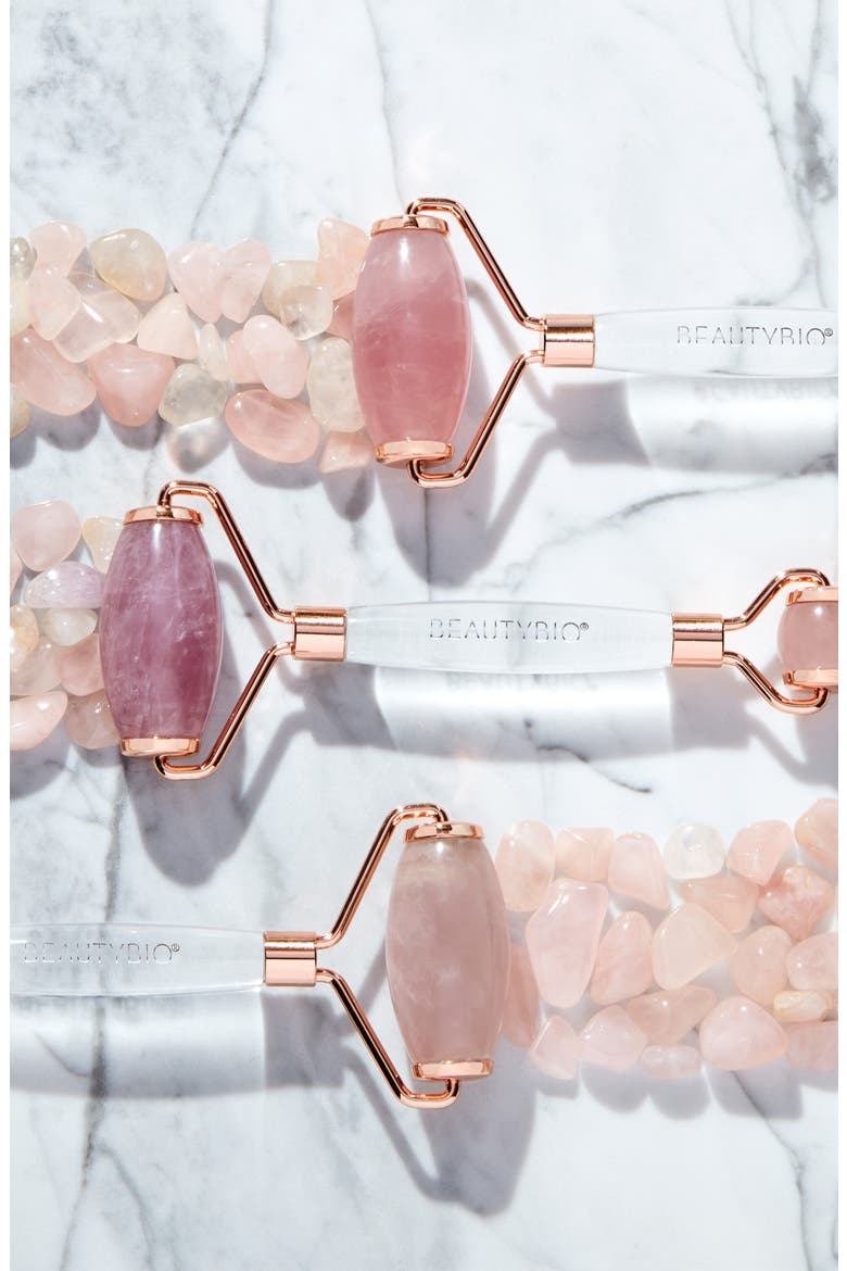 Rose Quartz Roller, Alternate, color, NO COLOR