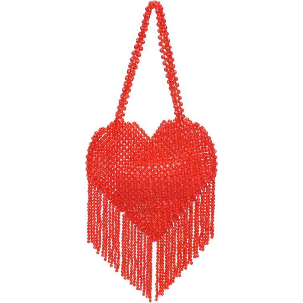 Moda Luxe Valeria Evening Bag In Red