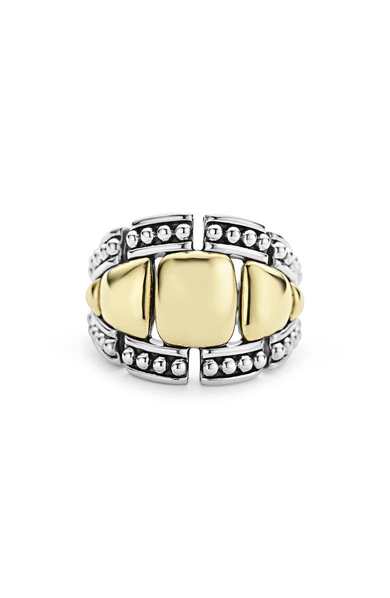 LAGOS High Bar Caviar Graduated Statement Ring, Main, color, 