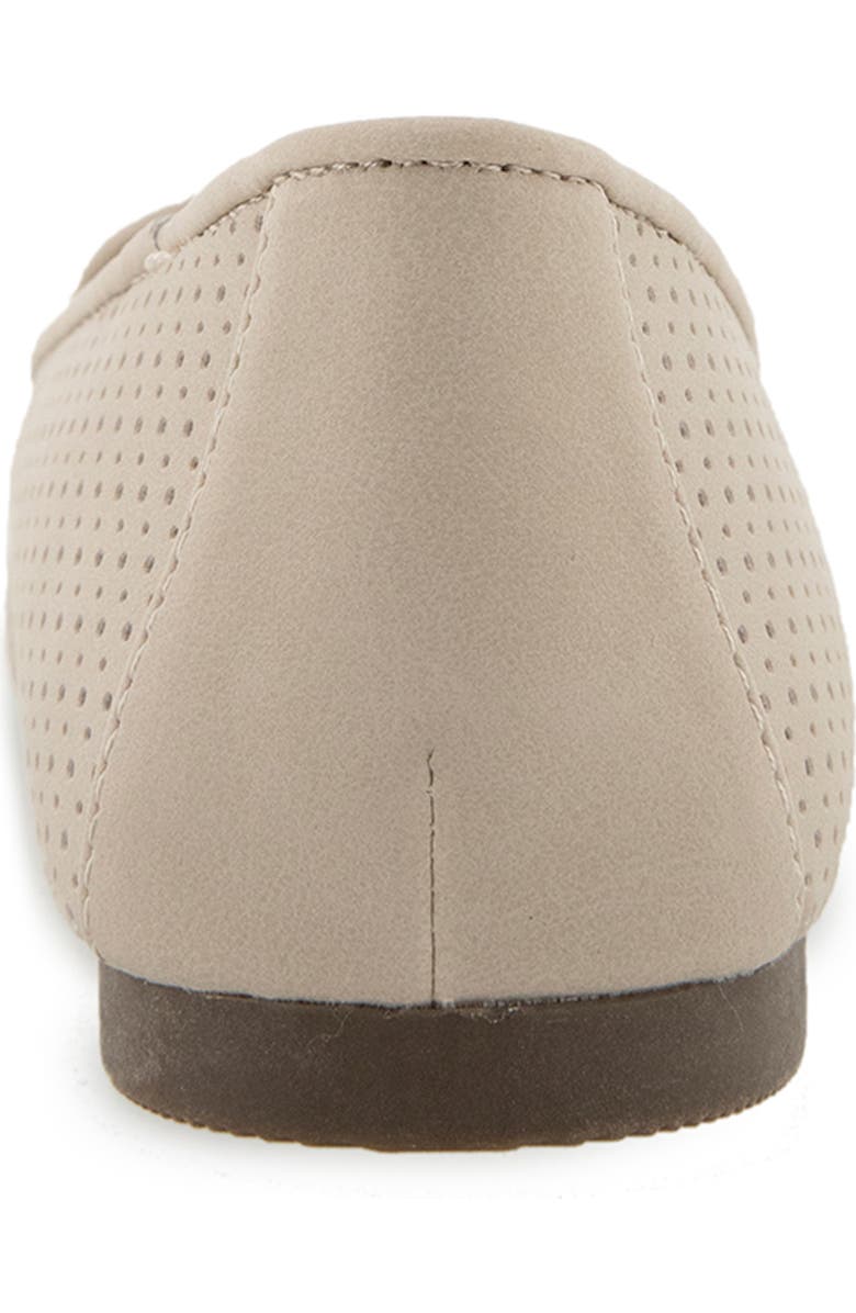 UNIONBAY Winsome Perforated Flat, Alternate, color, Beige
