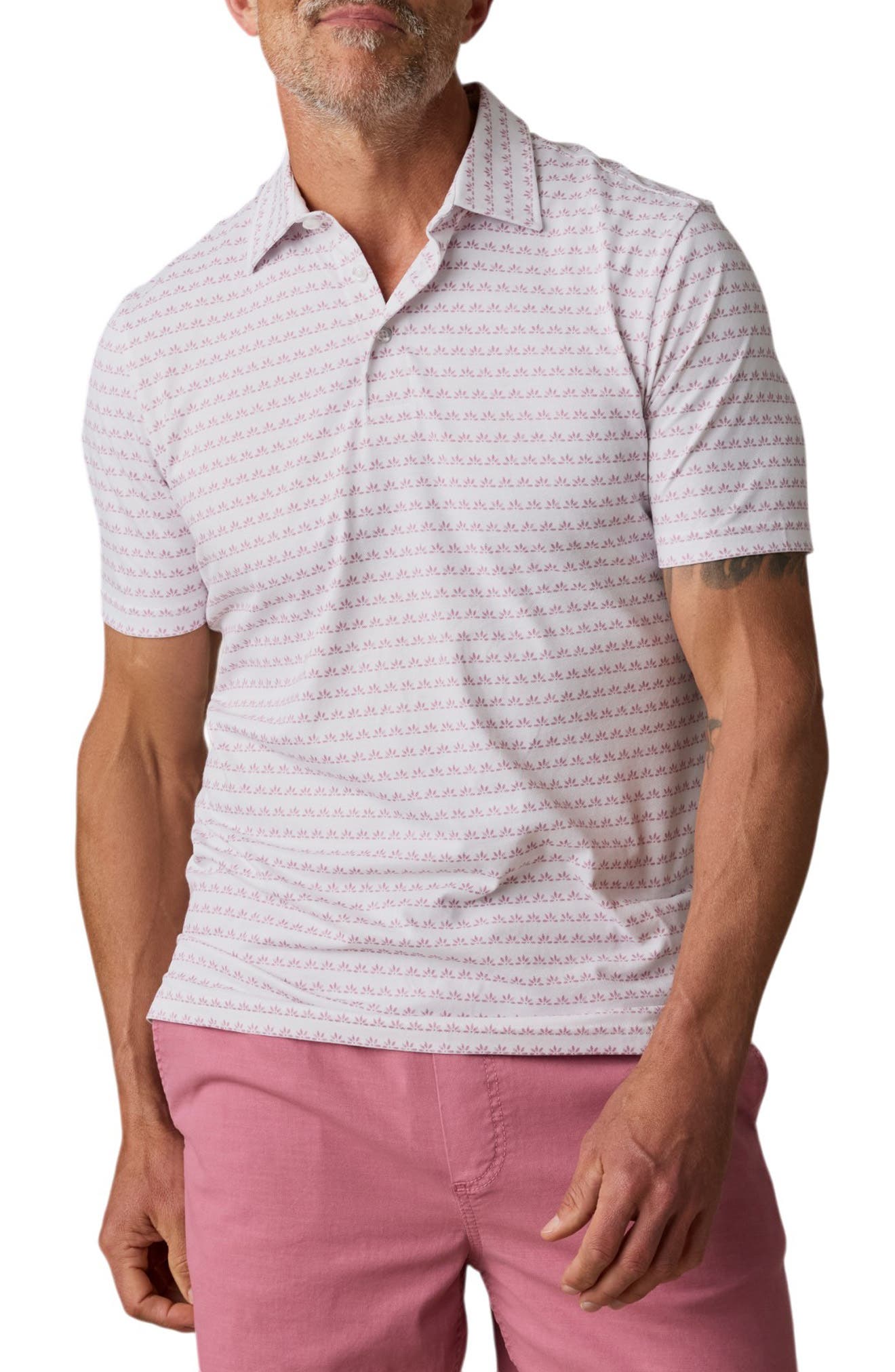 ROSE LOTUS STRIPE