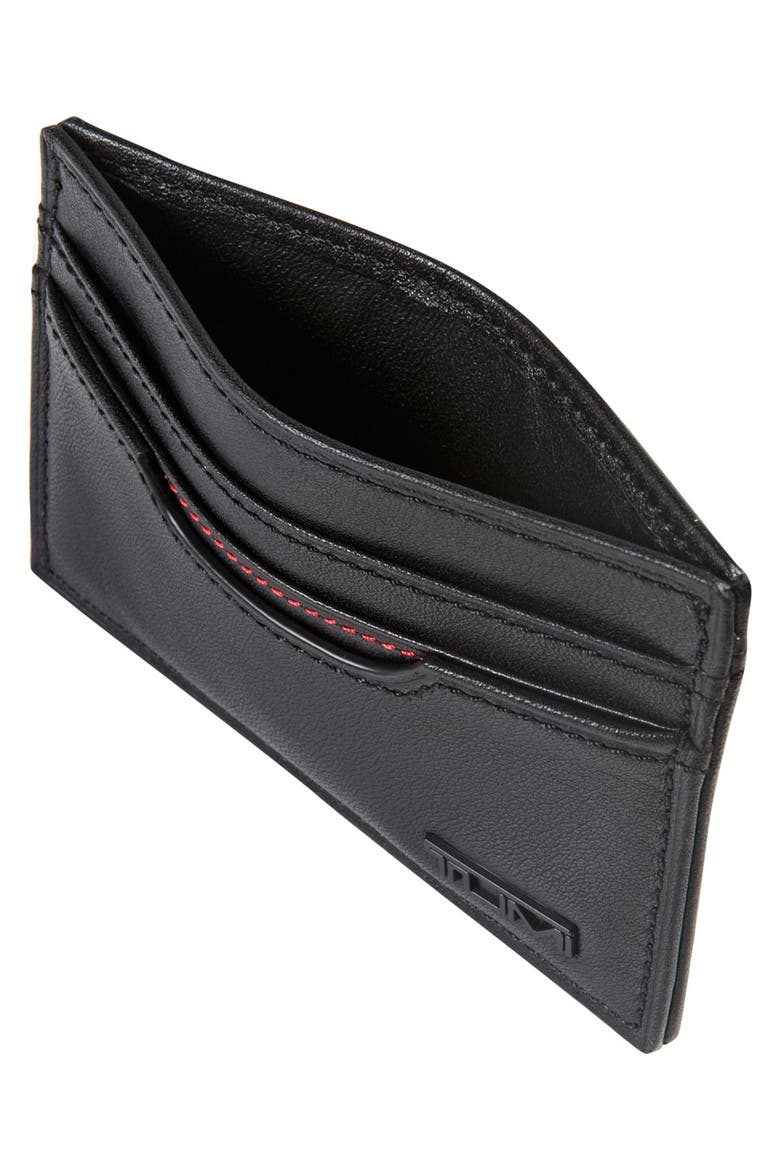 Delta ID Lock™ Shielded Slim Card Case & ID Wallet, Alternate, color, BLACK