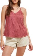 WISHLIST V-Neck Lace Camisole