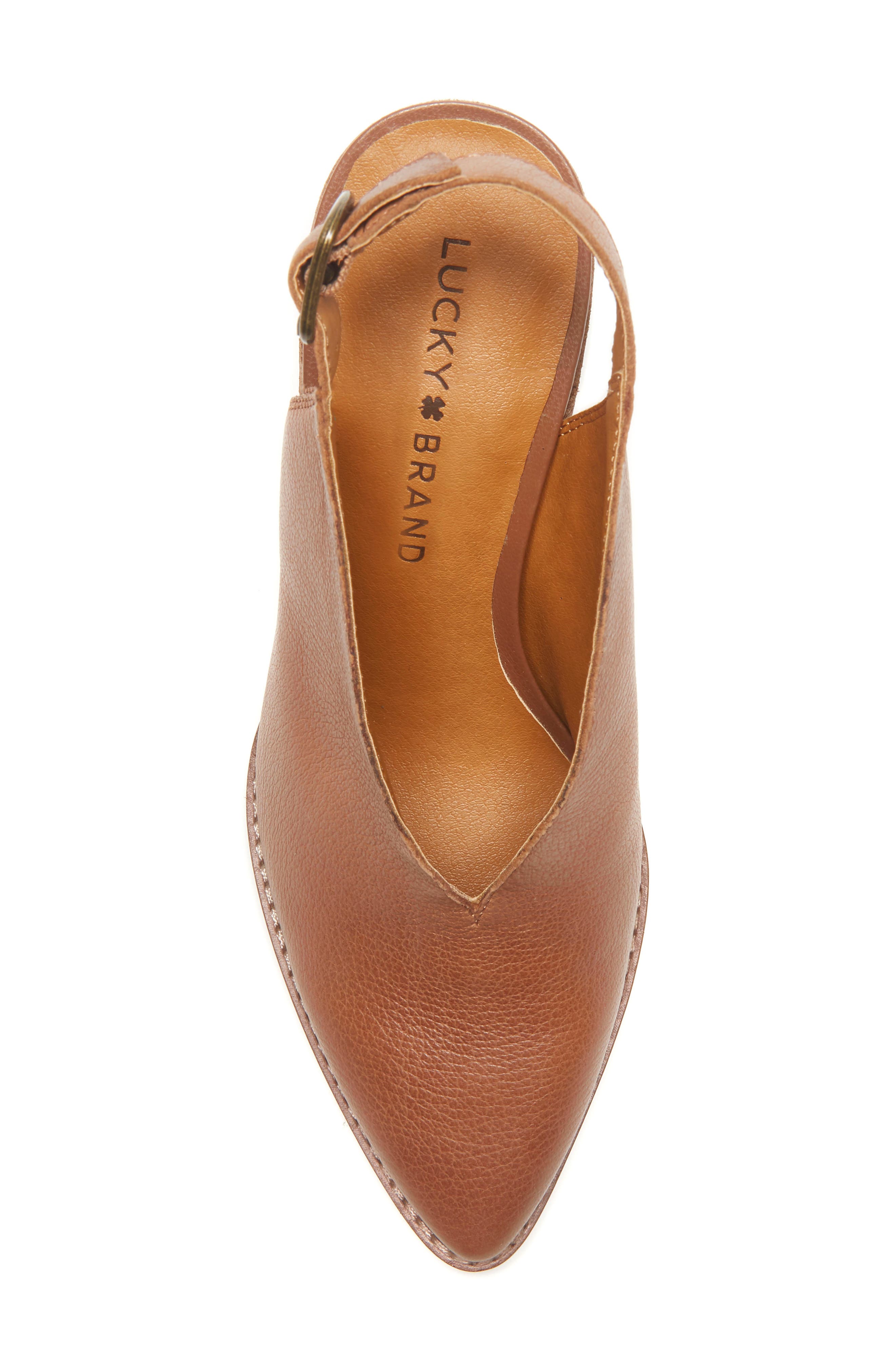 Aroyli Slingback Pump, Alternate, color, MACAROON LEATHER