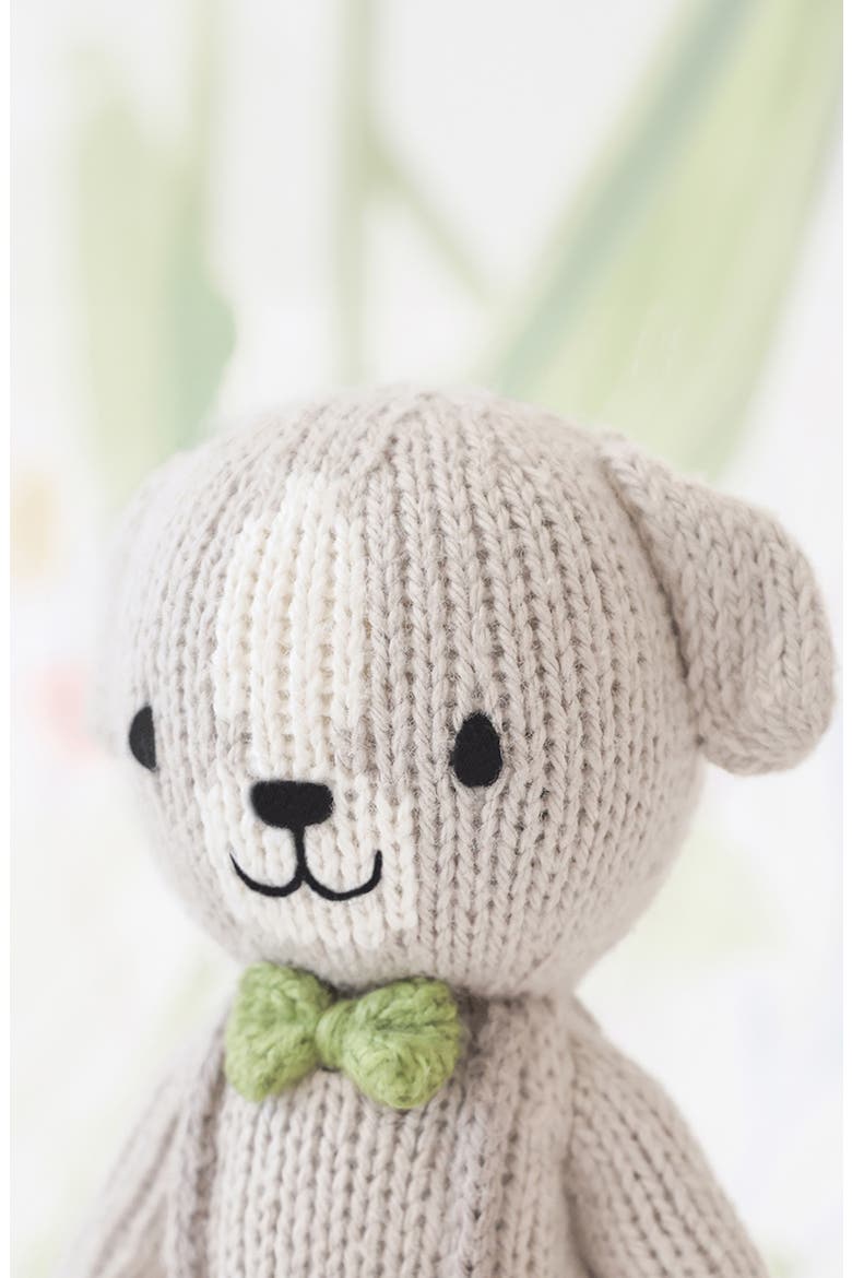 Tiny Noah the Dog Stuffed Animal, Alternate, color, GREY
