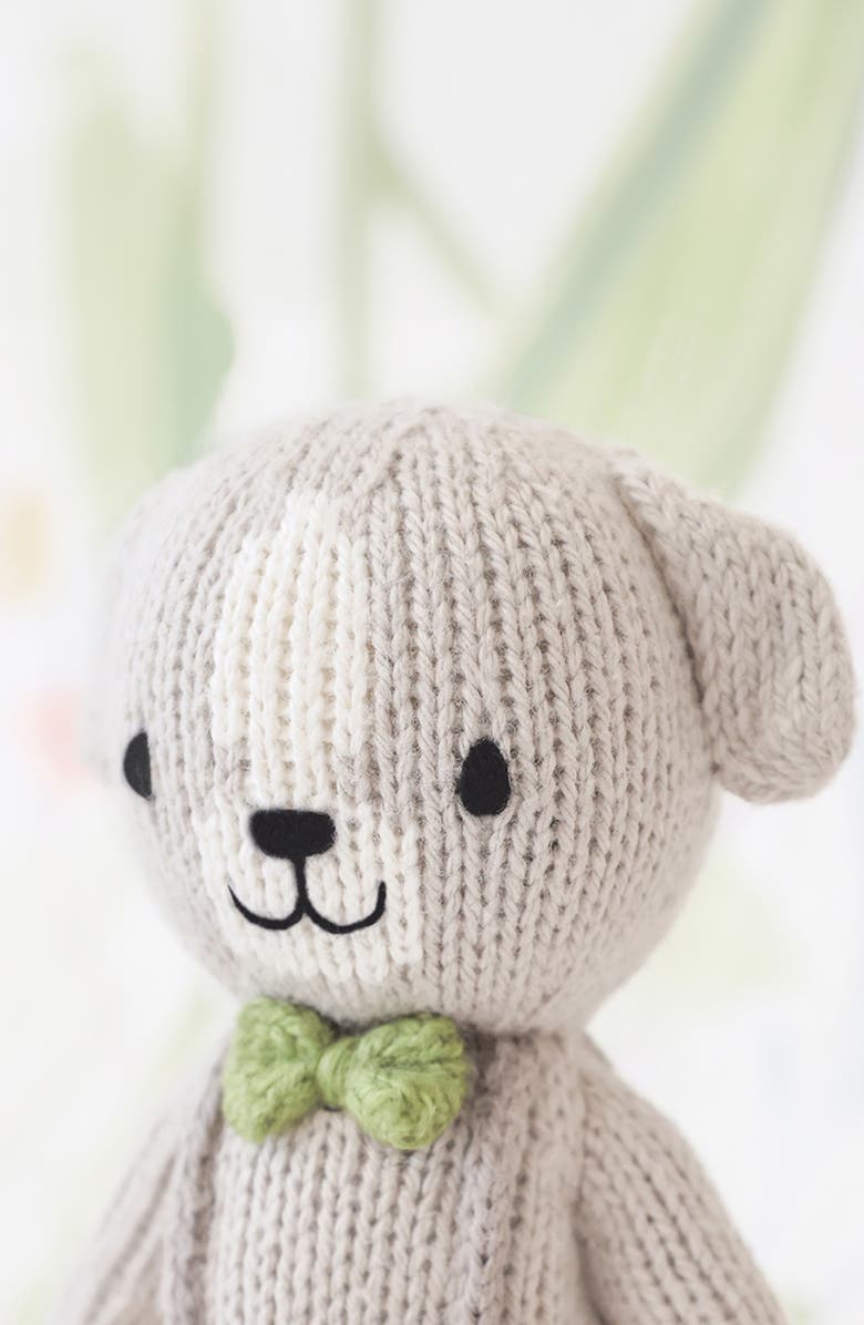 cuddle+kind Tiny Noah the Dog Stuffed Animal, Alternate, color, Grey