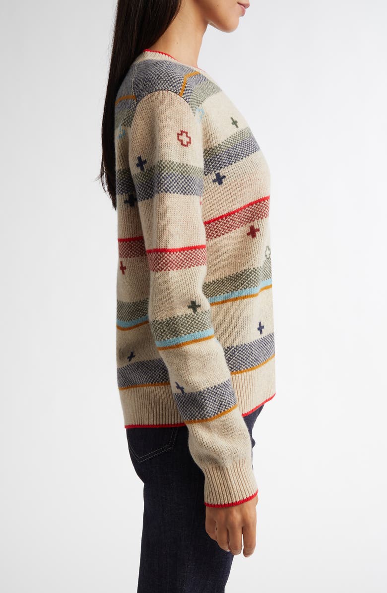 Pendleton Graphic Merino Wool Sweater, Alternate, color, 