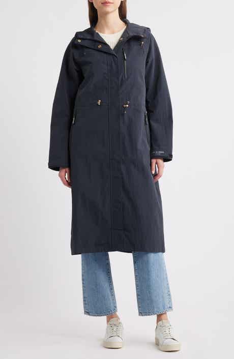 Ilse Jacobsen Rainvision Waterproof Hooded Long Raincoat