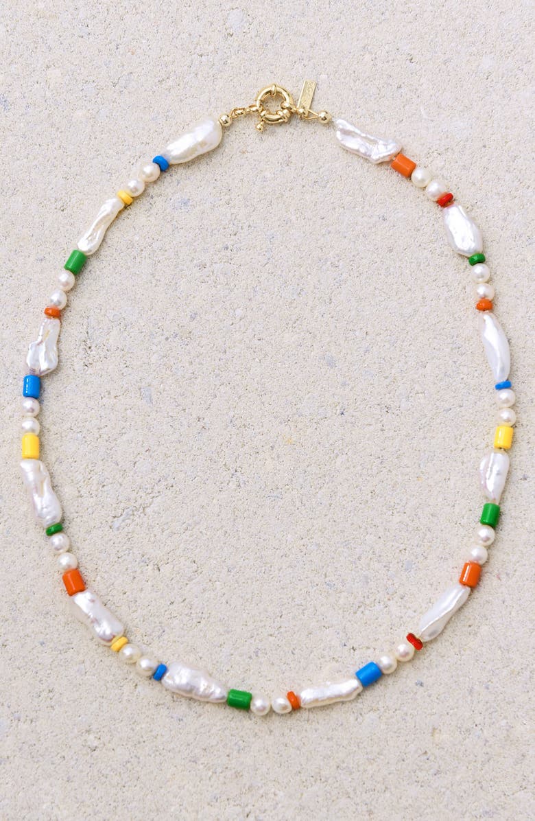 Éliou Lisa Beaded Necklace, Alternate, color,