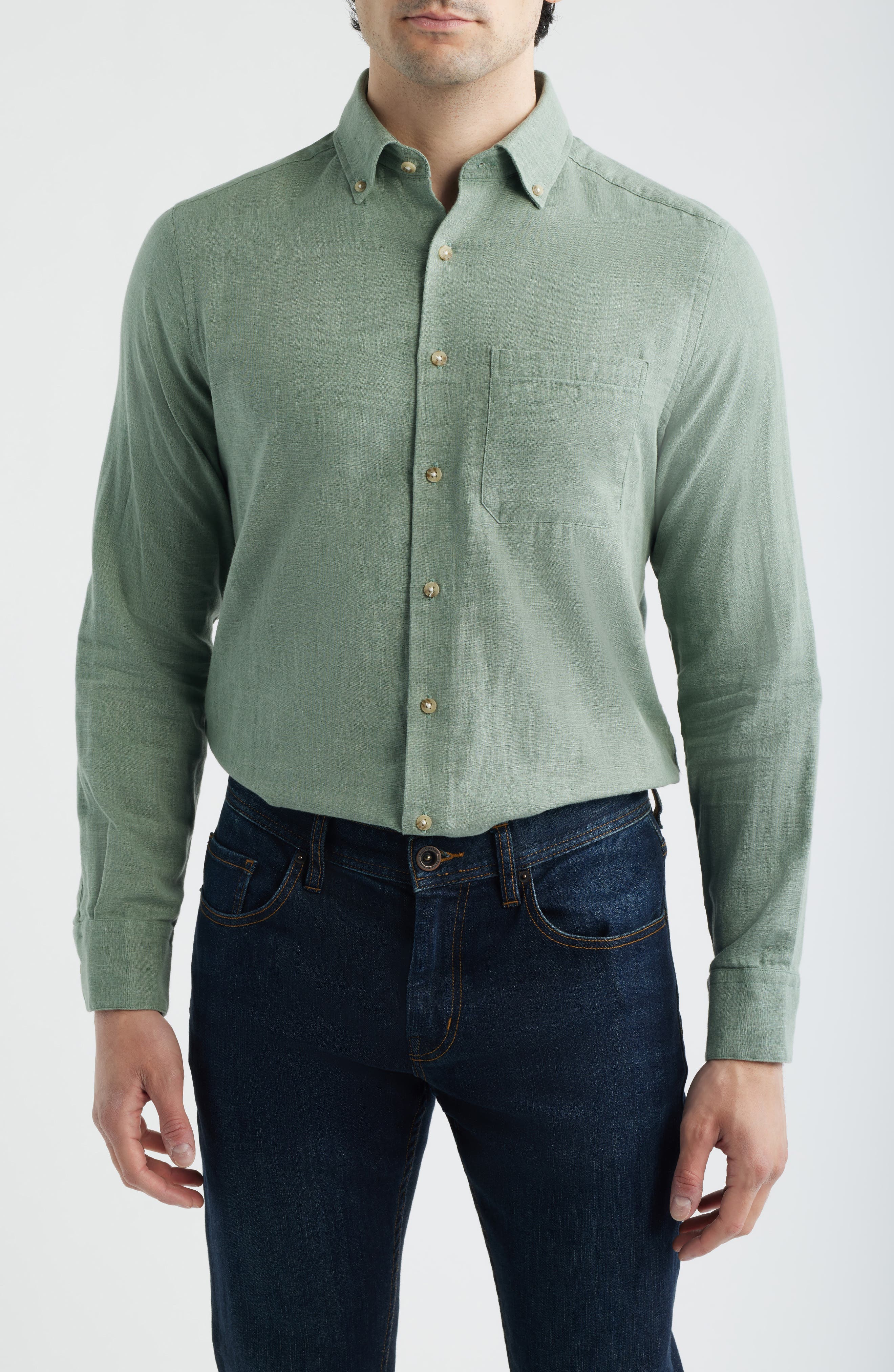 The Chambray Button-Down Shirt - image 3