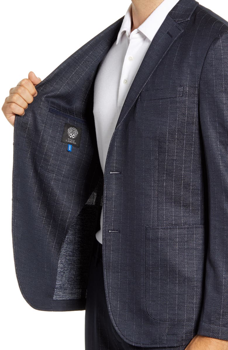 Vince Camuto Slim Fit Pinstripe Sport Coat, Alternate, color, 