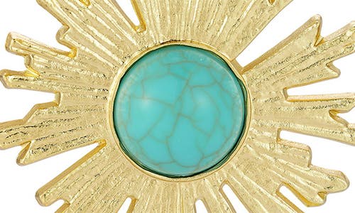 Sphera Milano Flower Statement Stud Earrings