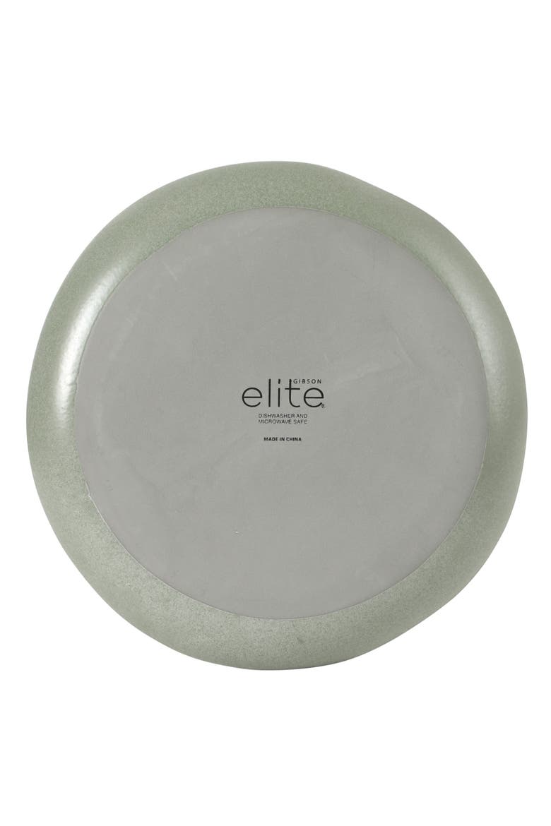 Menlo Park 16-Piece Stoneware Embossed Plates and Bowls Dinnerware Se, Alternate, color, Multicolors