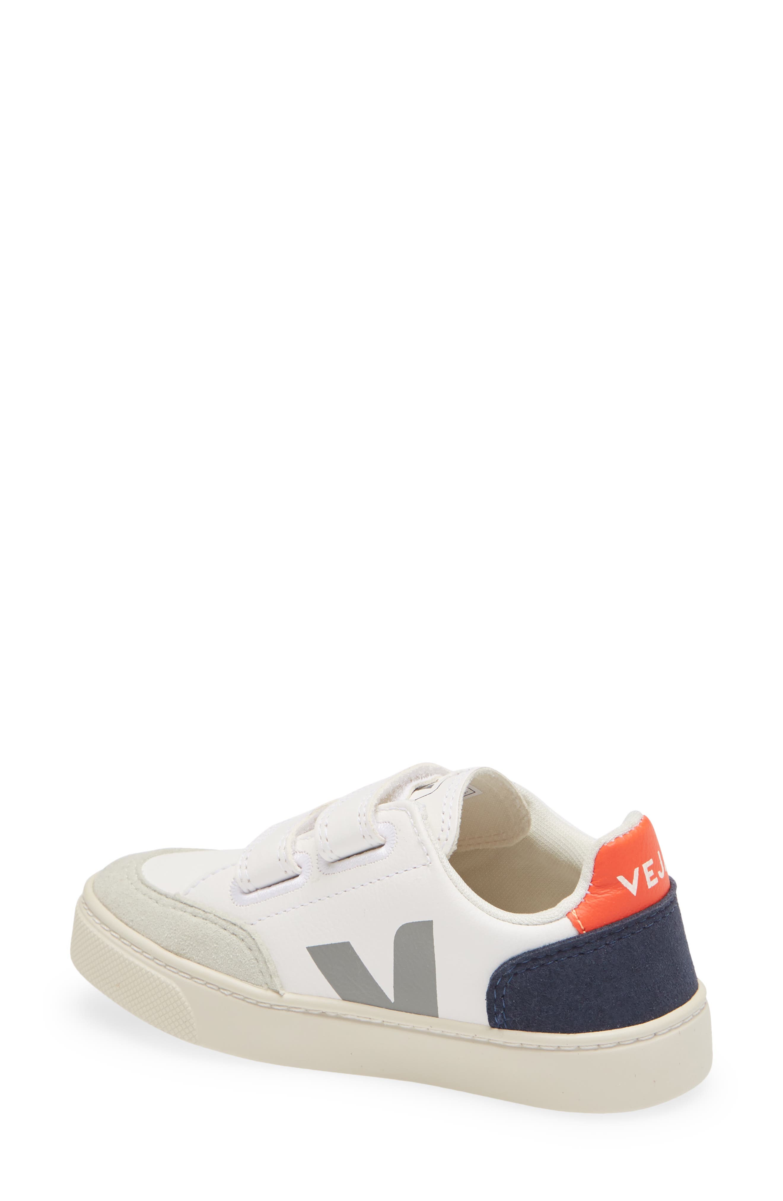 Kids' Small V-12 Sneaker, Alternate, color, WHITE/ MULTI DRIED PETAL