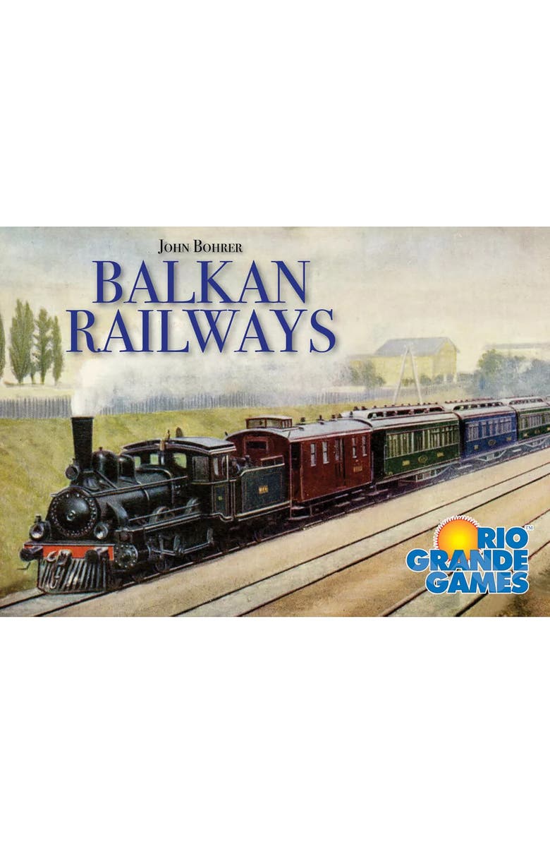 Rio Grande Games Balkan Railways, Train Board Game, Alternate, color, 