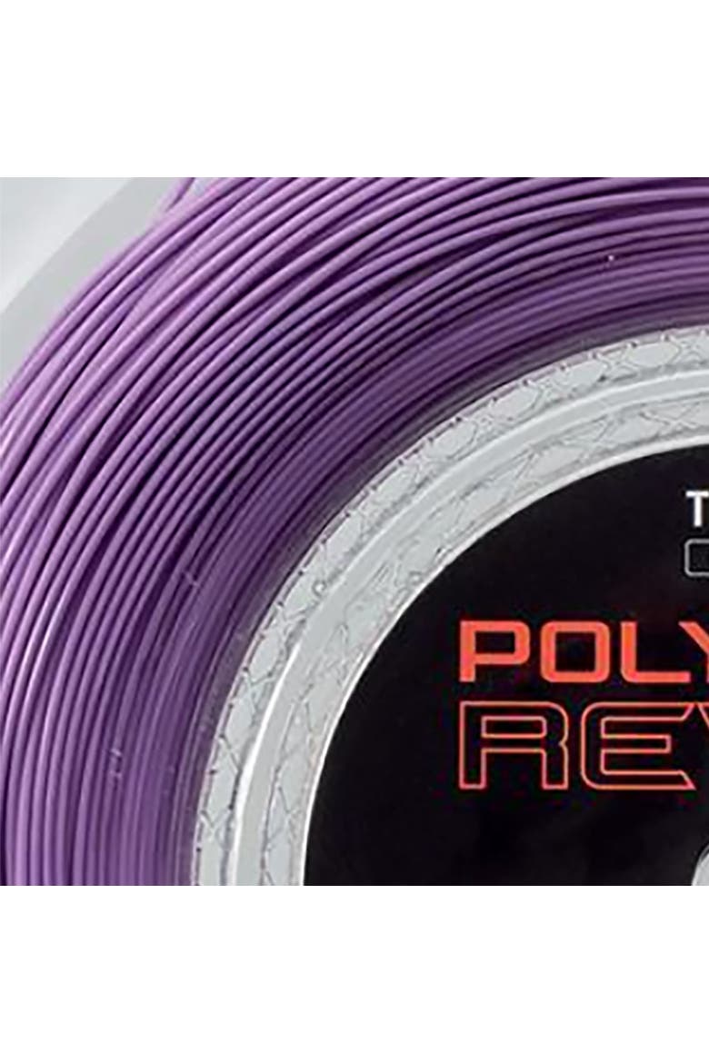 Poly Tour Rev 120 17g Tennis String, Alternate, color, Purple