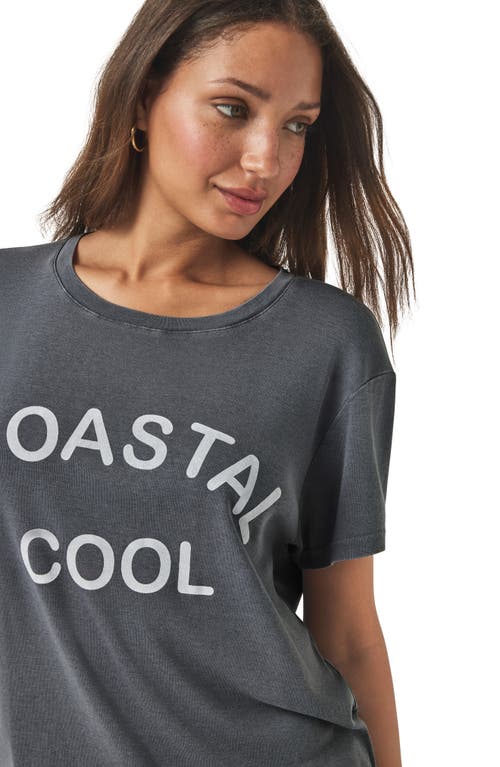 Splendid Coastal Cool Cotton Blend Graphic T-shirt