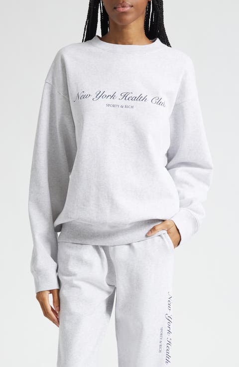 New York Health Club Graphic Sweatshirt