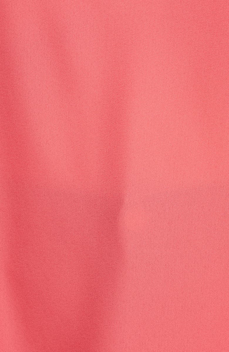 GIBSONLOOK Gibson x International Women's Day Curves to Contour Tie Neck Flowy Blouse, Alternate, color, 