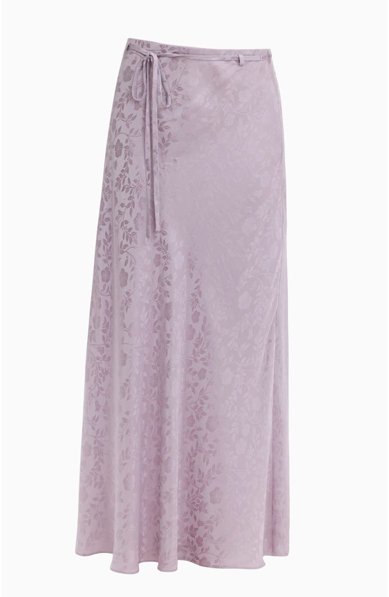 Rebecca Taylor Emery Jacquard Skirt, Alternate, color, Wisteria